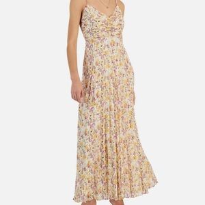 Lucy Paris Pleated Maxi Dress